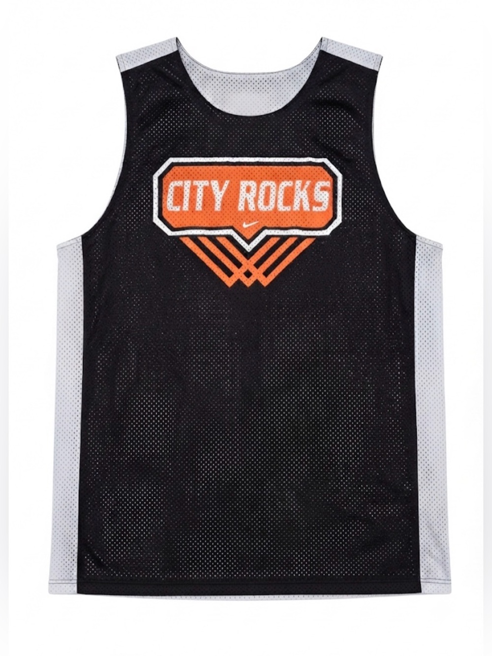 Nike‎ City Rocks Reversible Basketball Jersey Mens XL Pinny #4 Mesh Tank Shirt
